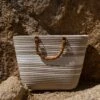 Ivory Above Sea Tote Bag