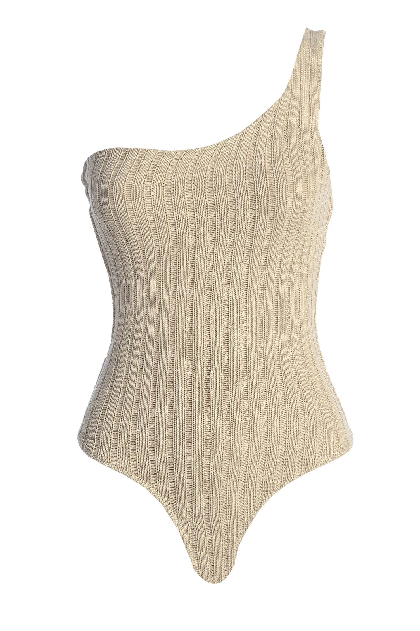 Natural Malibu Nights One Shoulder Bodysuit - Image 3