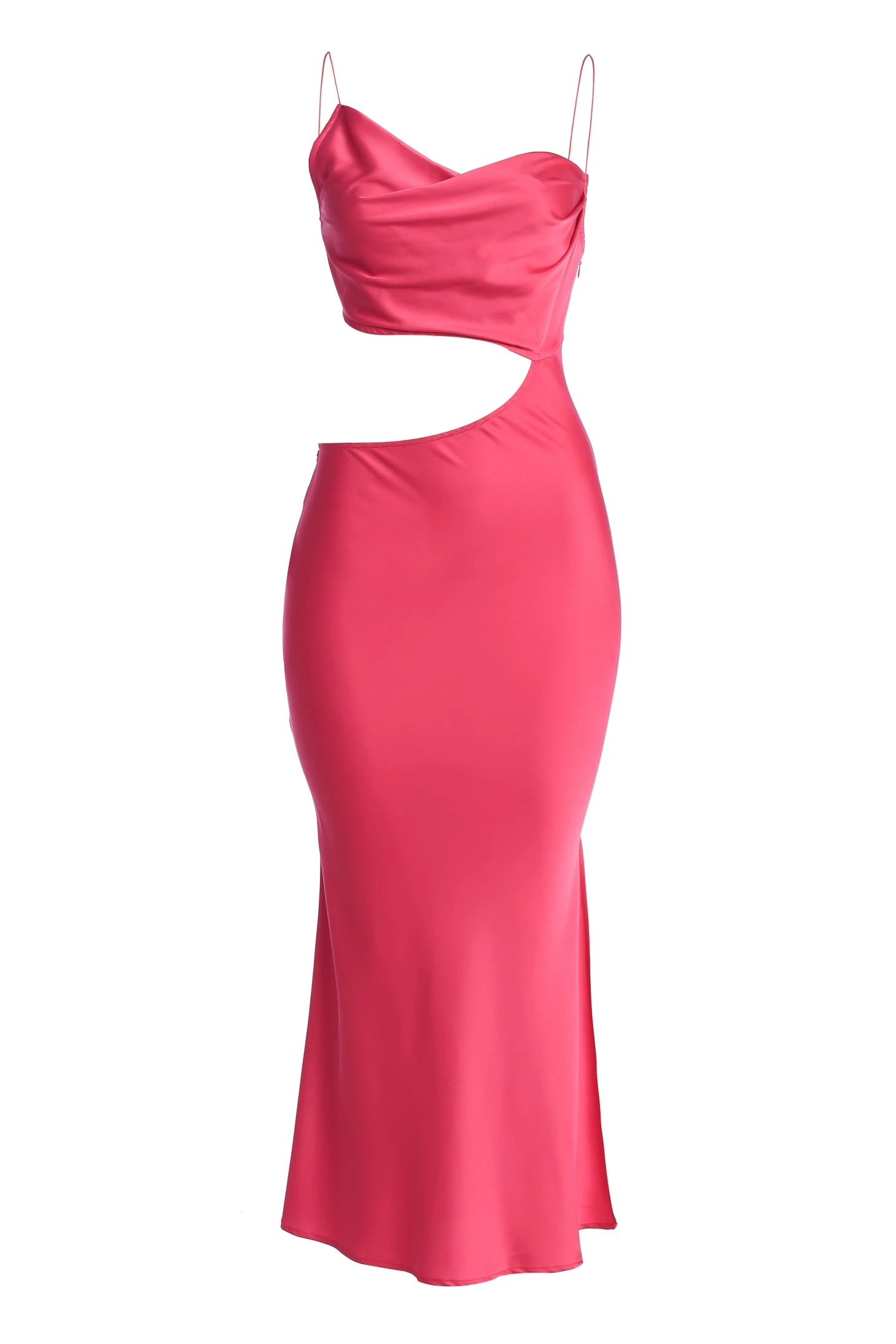 Pink Maurine Cutout Dress - Image 2