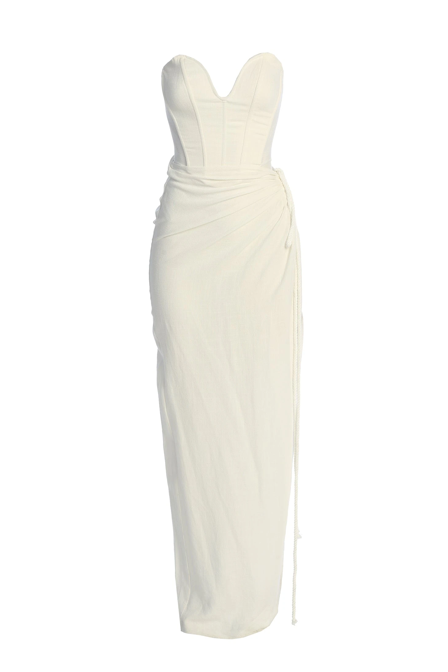 White Destination Linen Skirt Set - Image 3