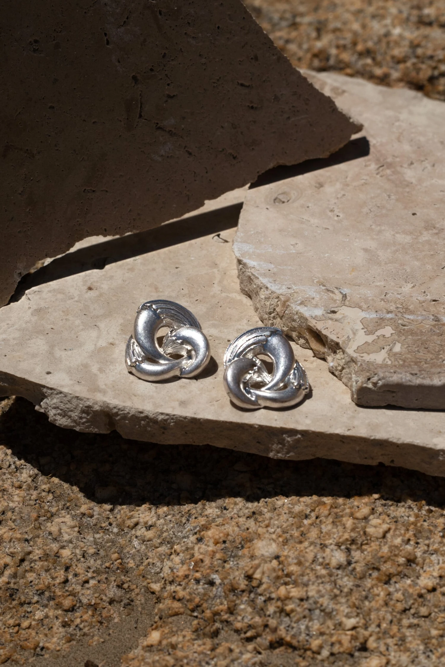 Silver Gabrie Earrings