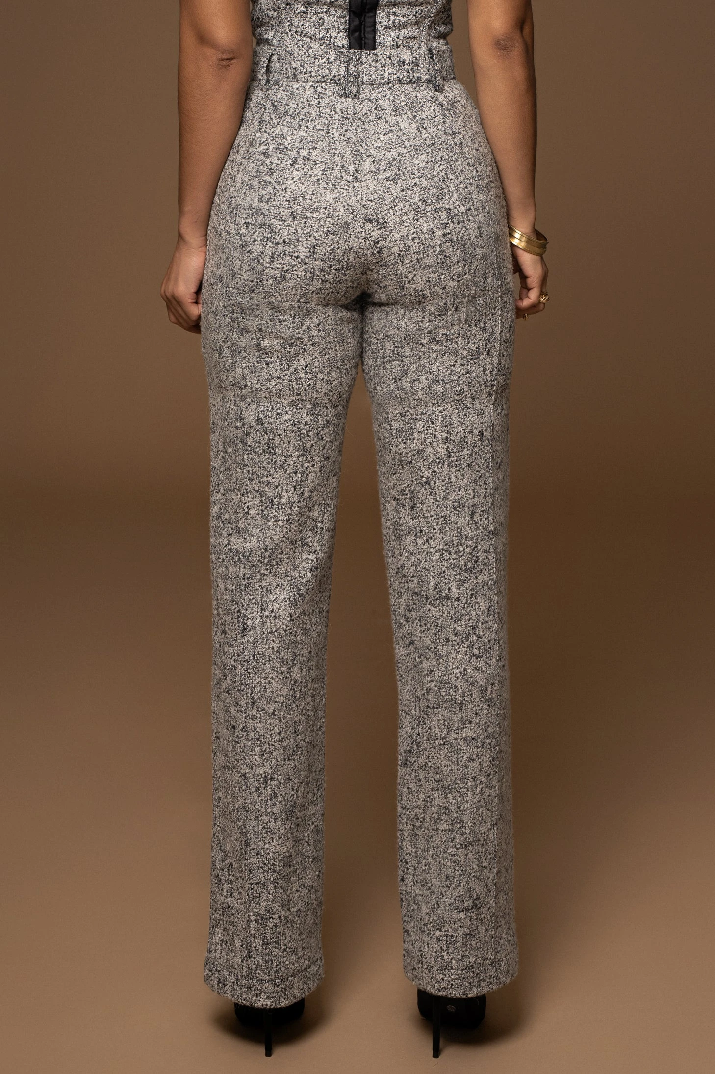 Lt. Grey Stay Sharp Tweed Trouser - Image 18