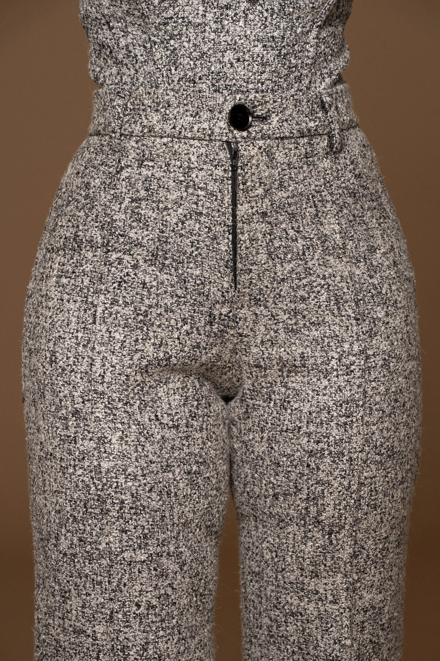 Lt. Grey Stay Sharp Tweed Trouser - Image 19