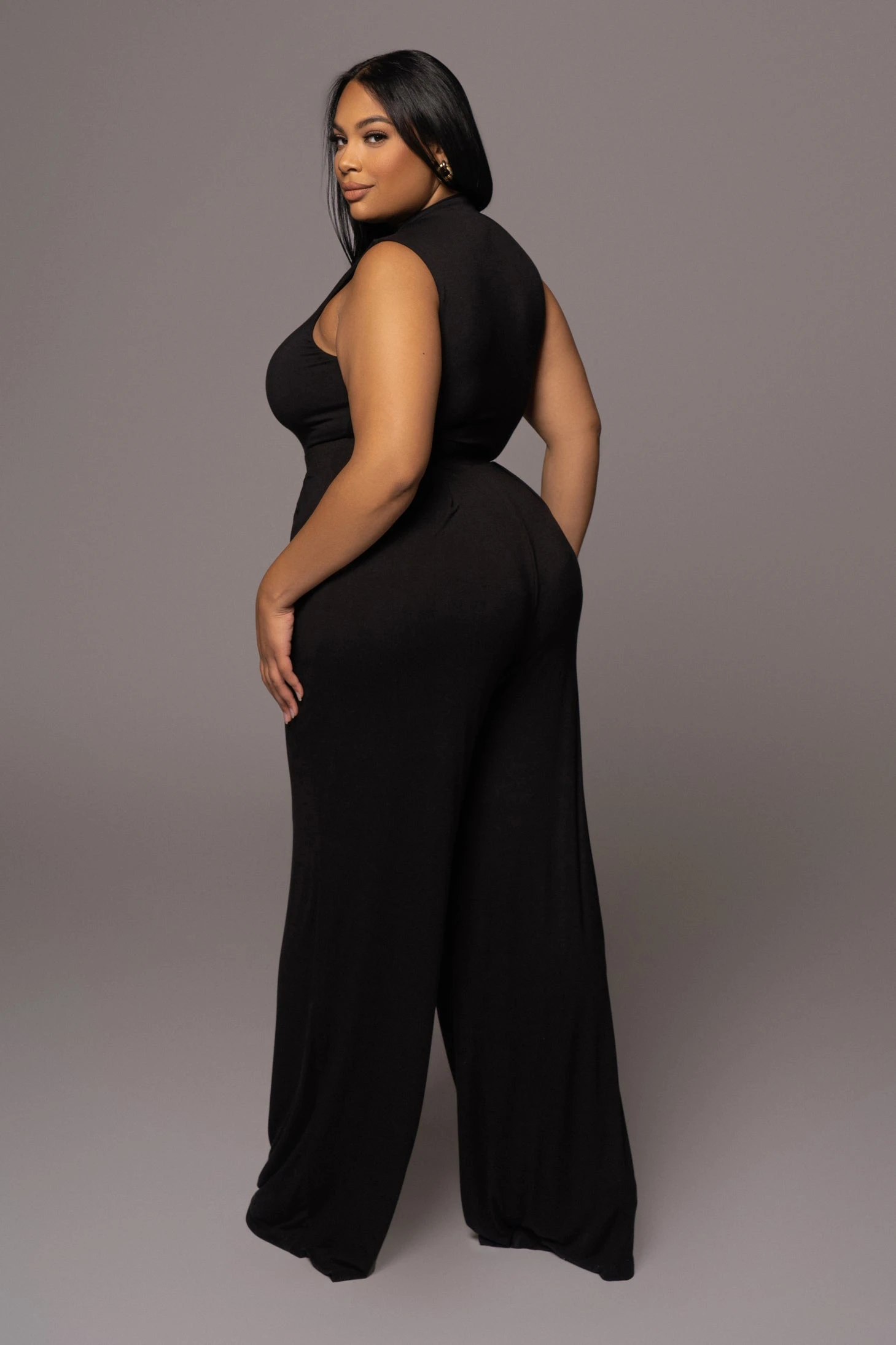 Jluxbasix Black Devyn Wide Leg Pants - Image 12
