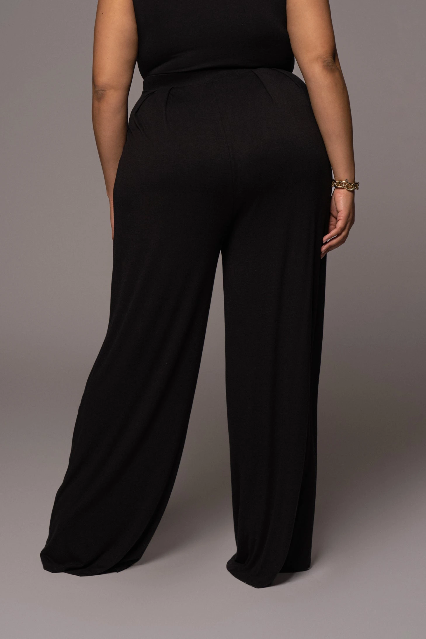 Jluxbasix Black Devyn Wide Leg Pants - Image 15