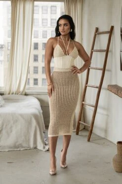 Cream Summer Bliss Crochet Set