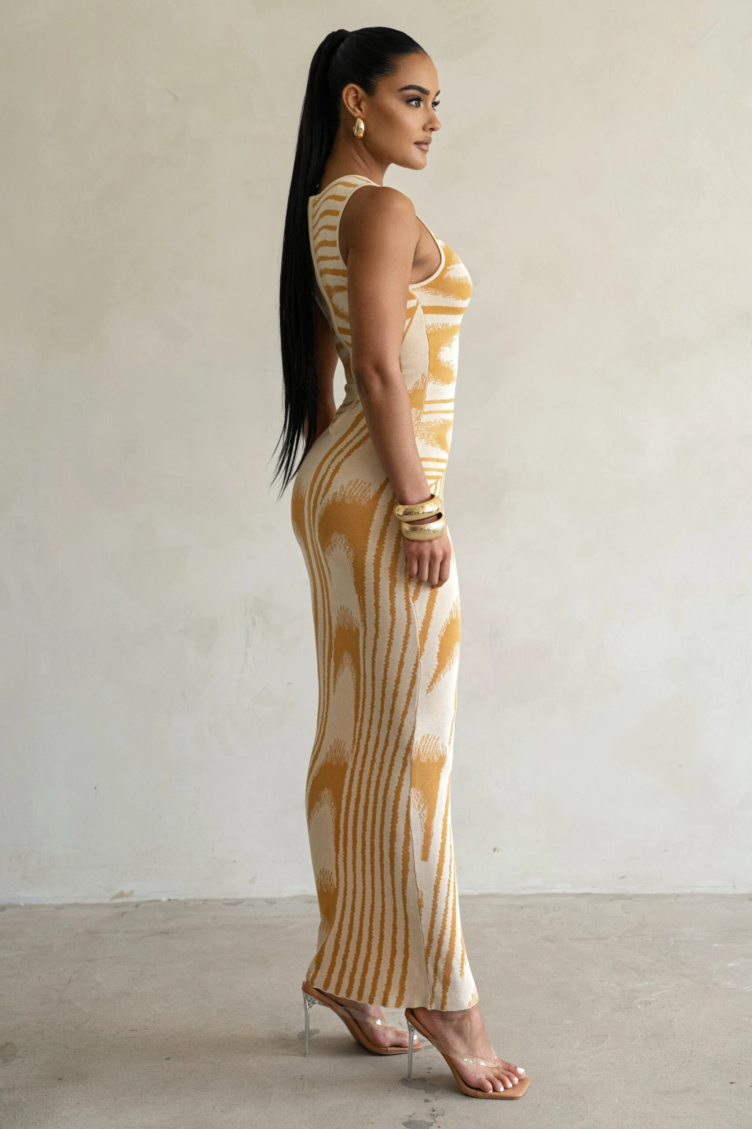 Yellow Chasing Dawn Maxi Dress - Image 7