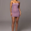Purple Unapologetic Mini Dress