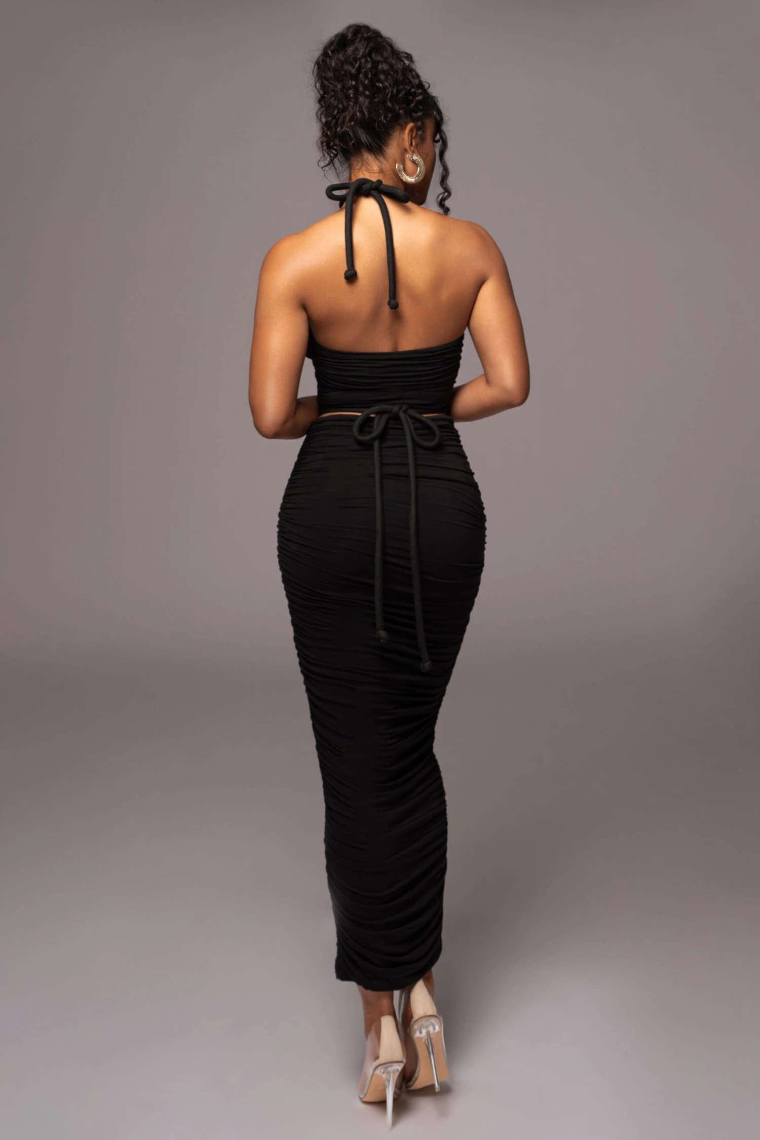 Black Go The Distance Skirt Set - Image 9