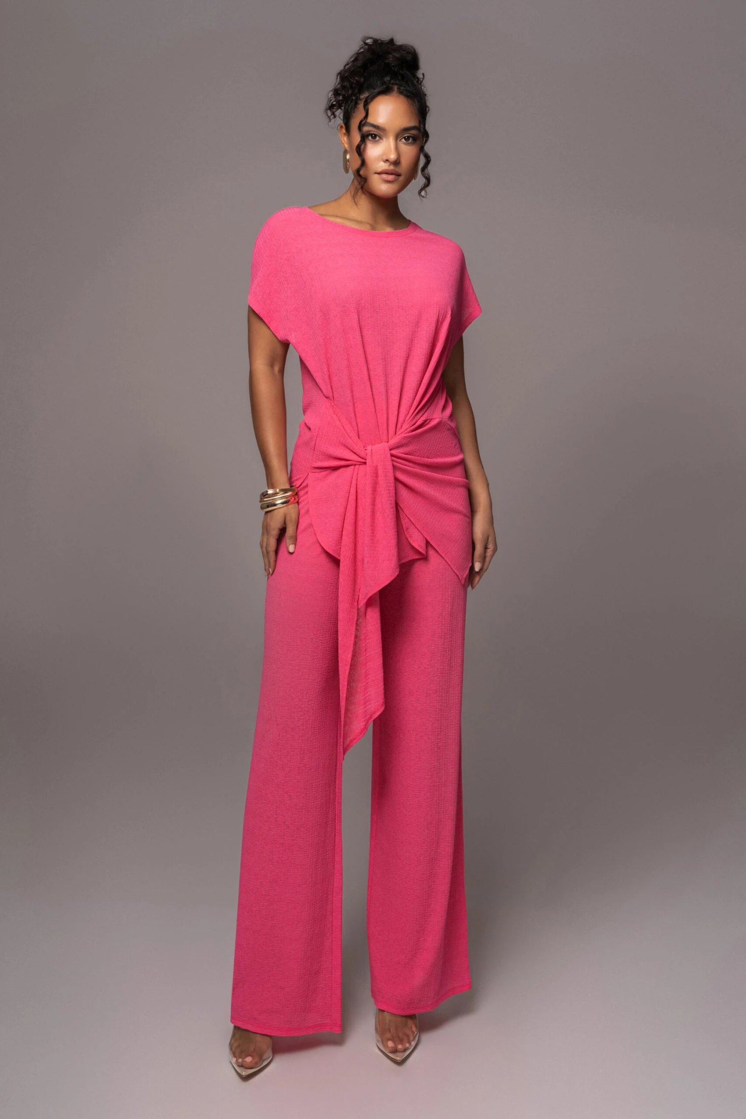 Fuchsia Chase The Sun Two-Piece Set