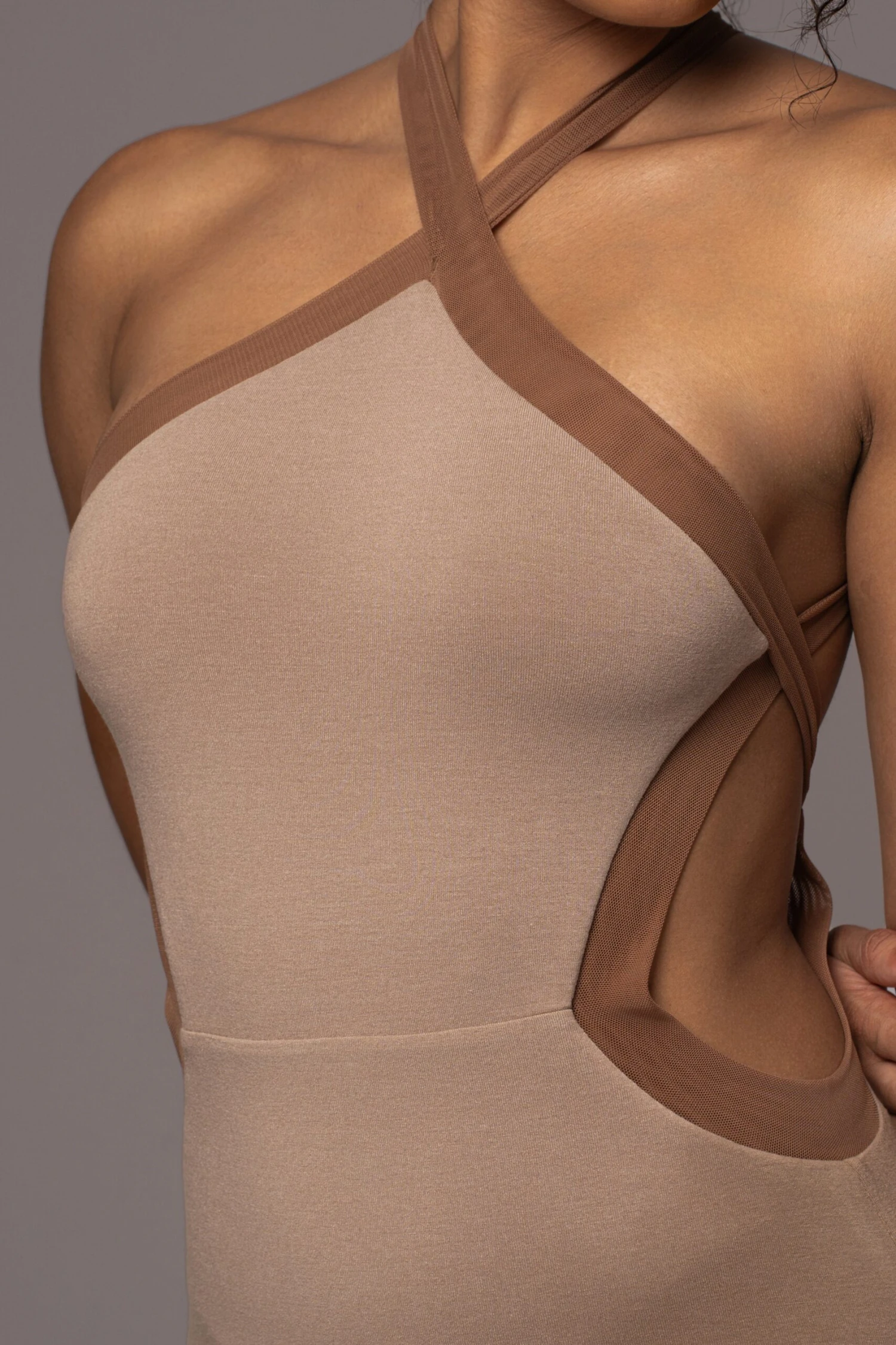 Beige Nights In Milan Maxi Dress - Image 4