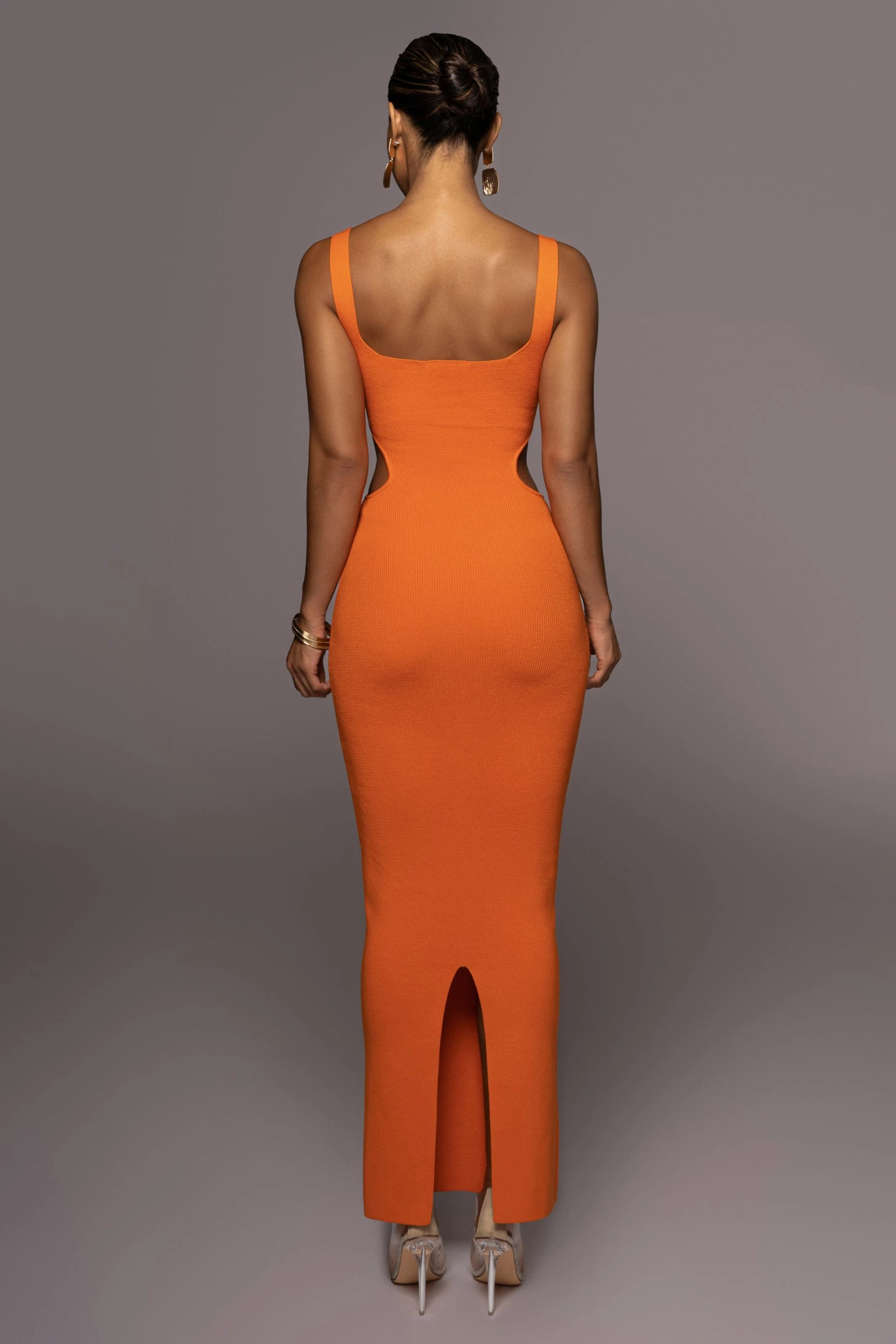 Orange Time After Time Dress - Image 9