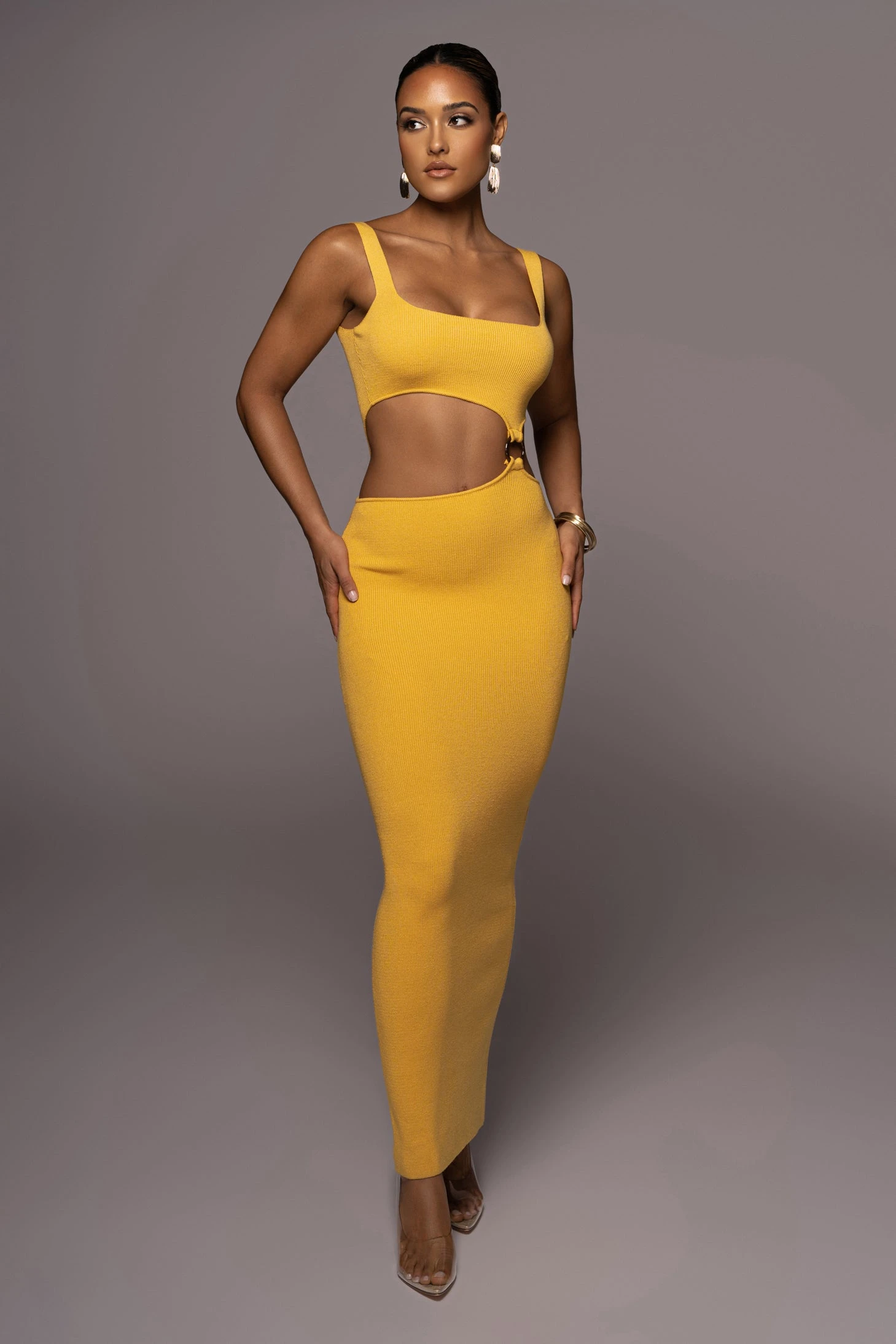 Yellow Time After Time Dress - Image 6