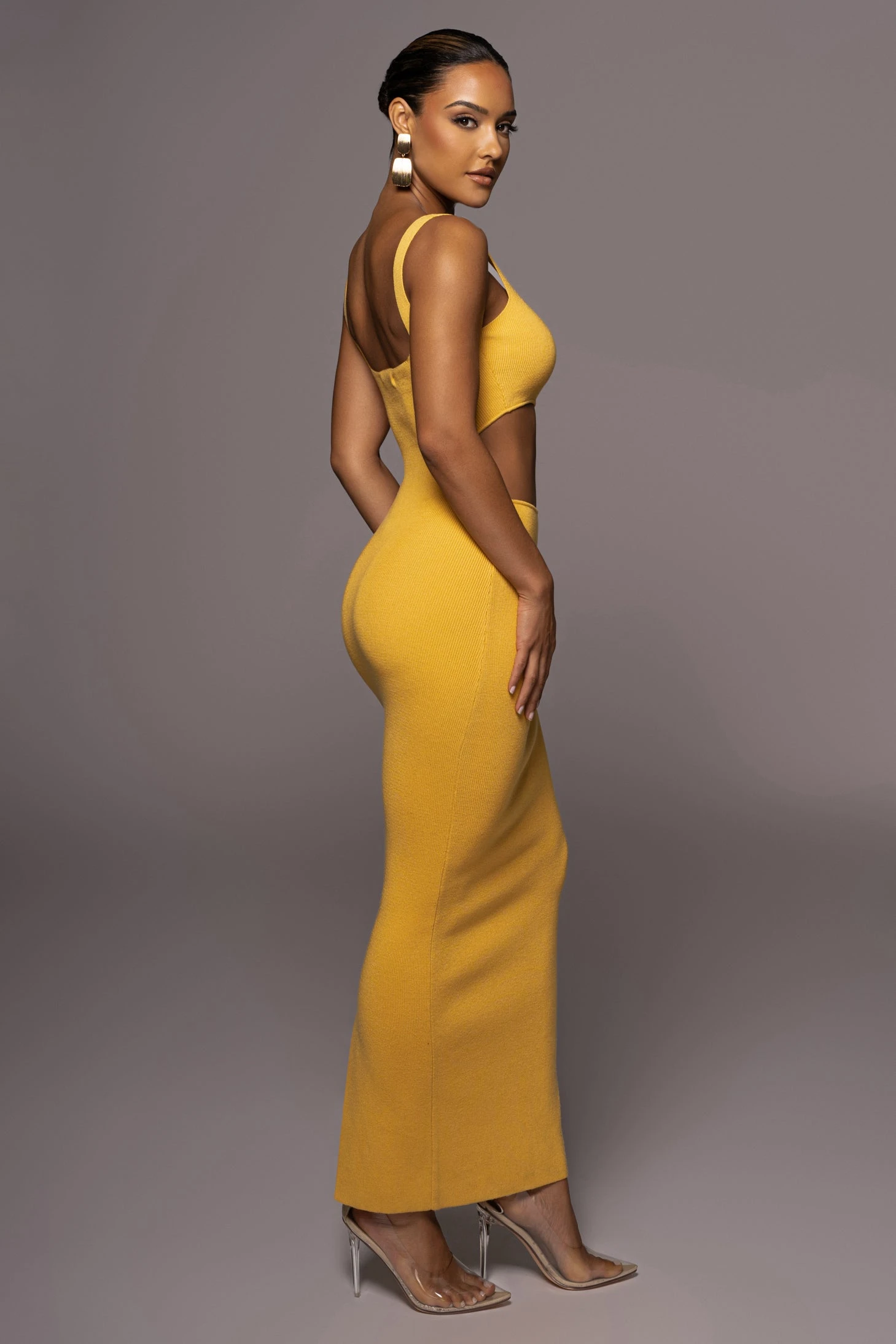 Yellow Time After Time Dress - Image 7