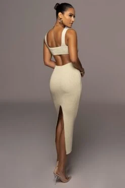 Mint Kaitlyn Ribbed Maxi Dress