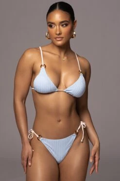 Blue Sunset Beach Bikini Set