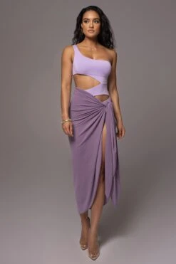 Purple Day Dreams Sarong
