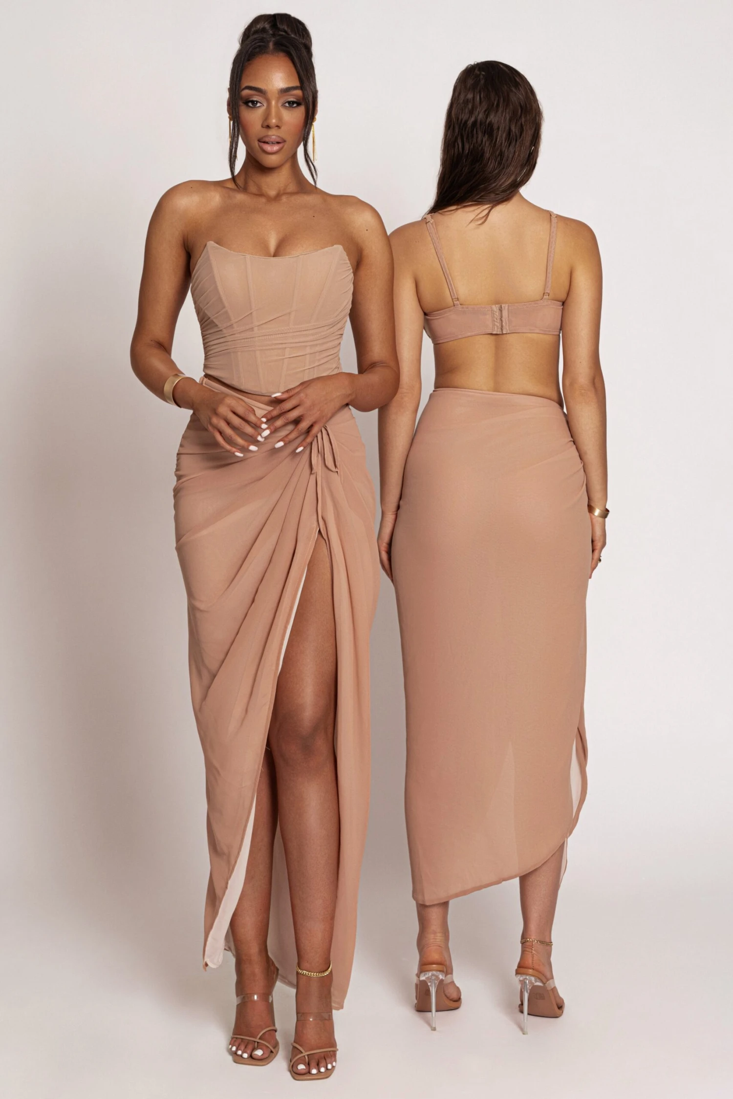 Tan Taste Of Summer Skirt Set - Image 4