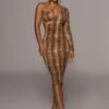 Snakeskin Rule Breaker Dress