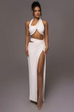 Ivory New Age Two Piece Skirt Set
