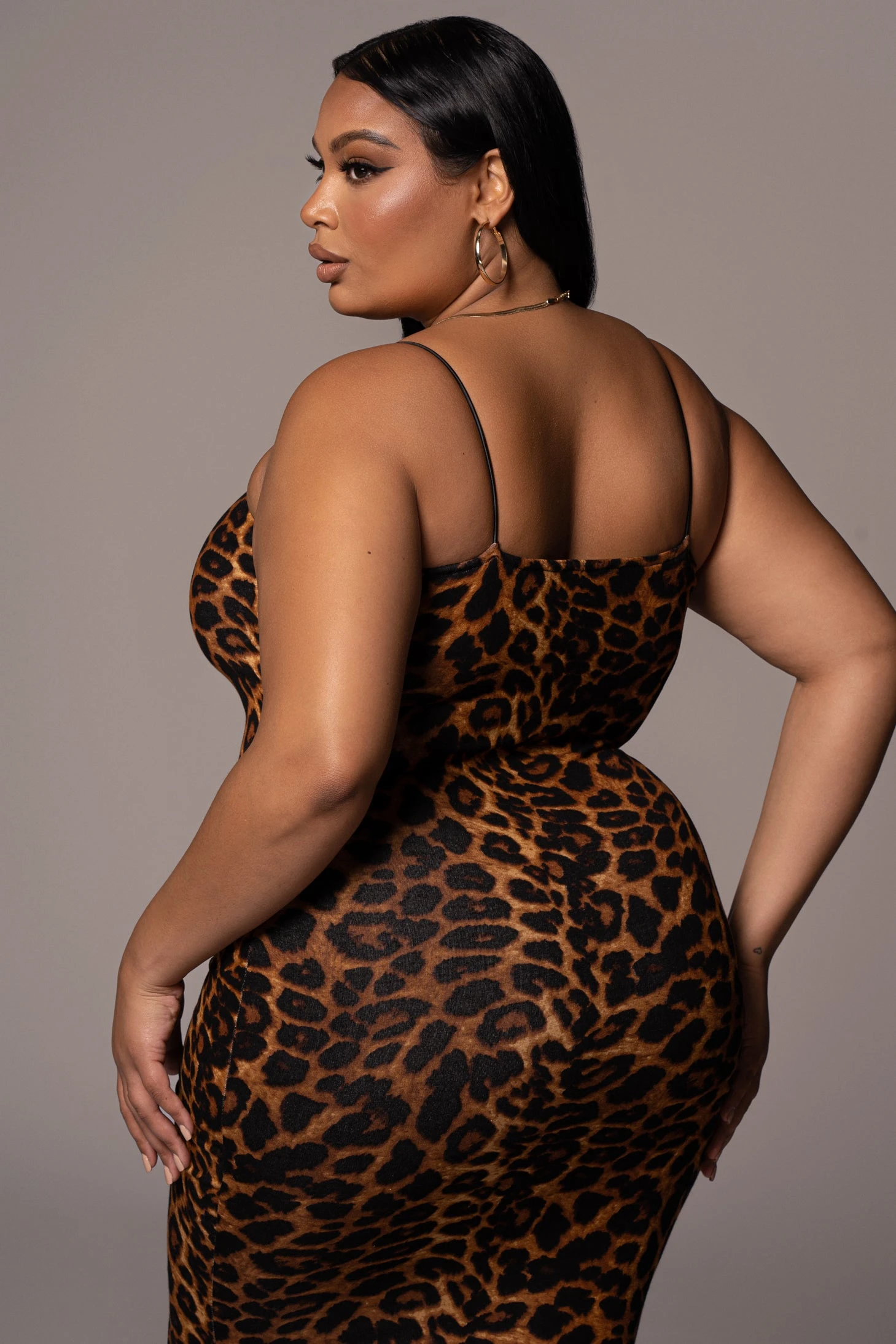 Leopard Vince Bodycon Dress - Image 14