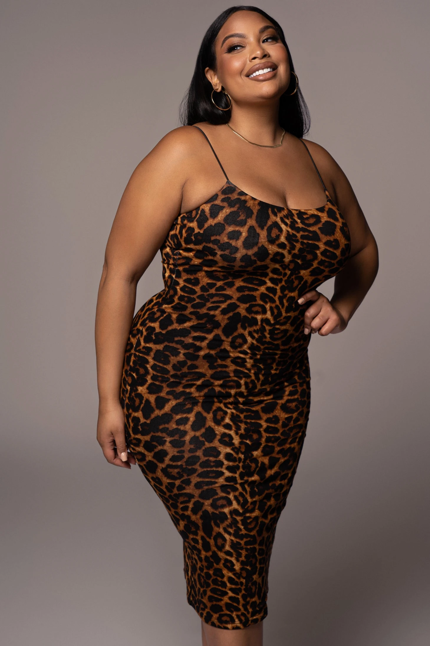 Leopard Vince Bodycon Dress - Image 3