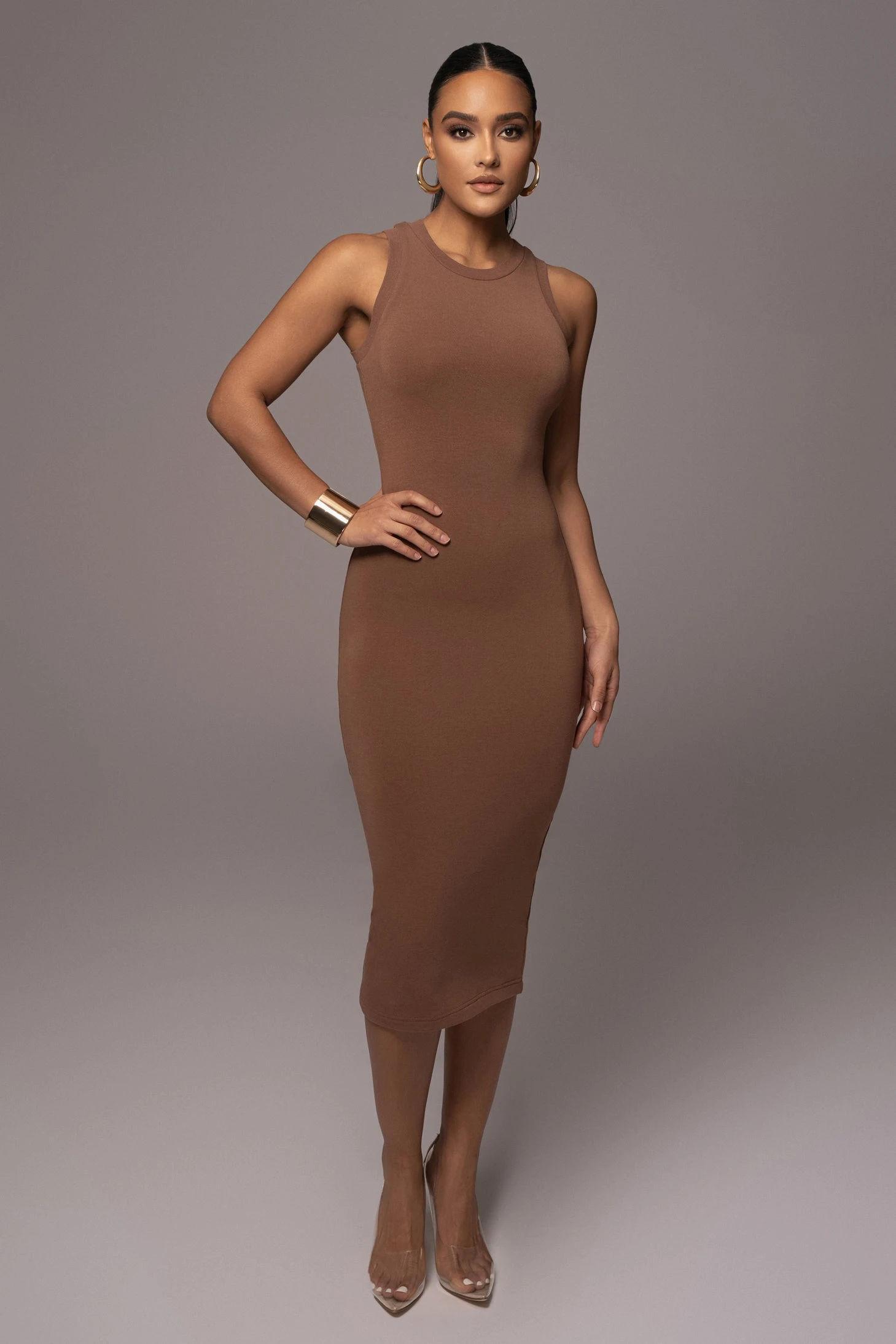 Pecan Jacqui Midi Dress - Image 3