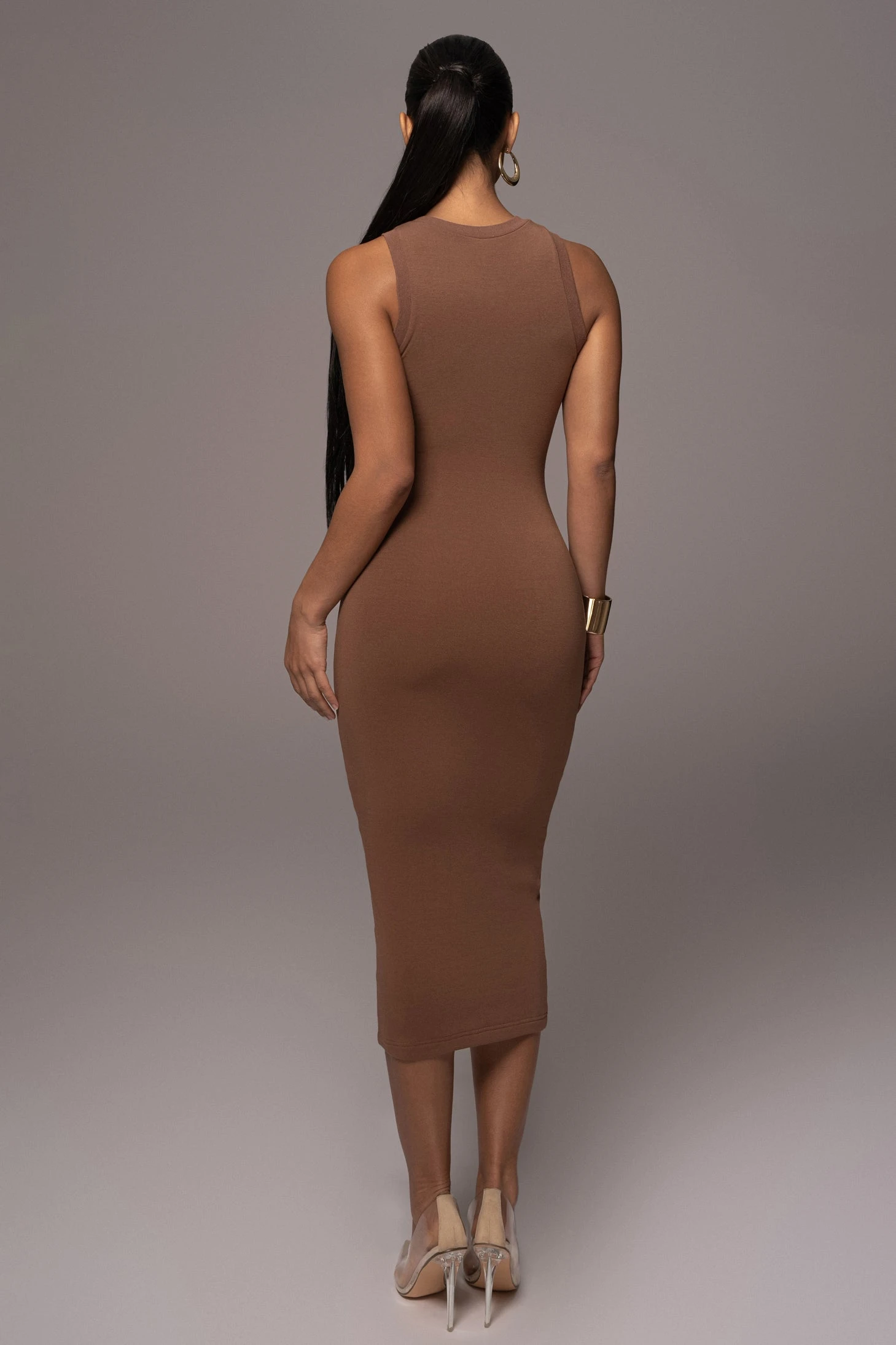 Pecan Jacqui Midi Dress - Image 7