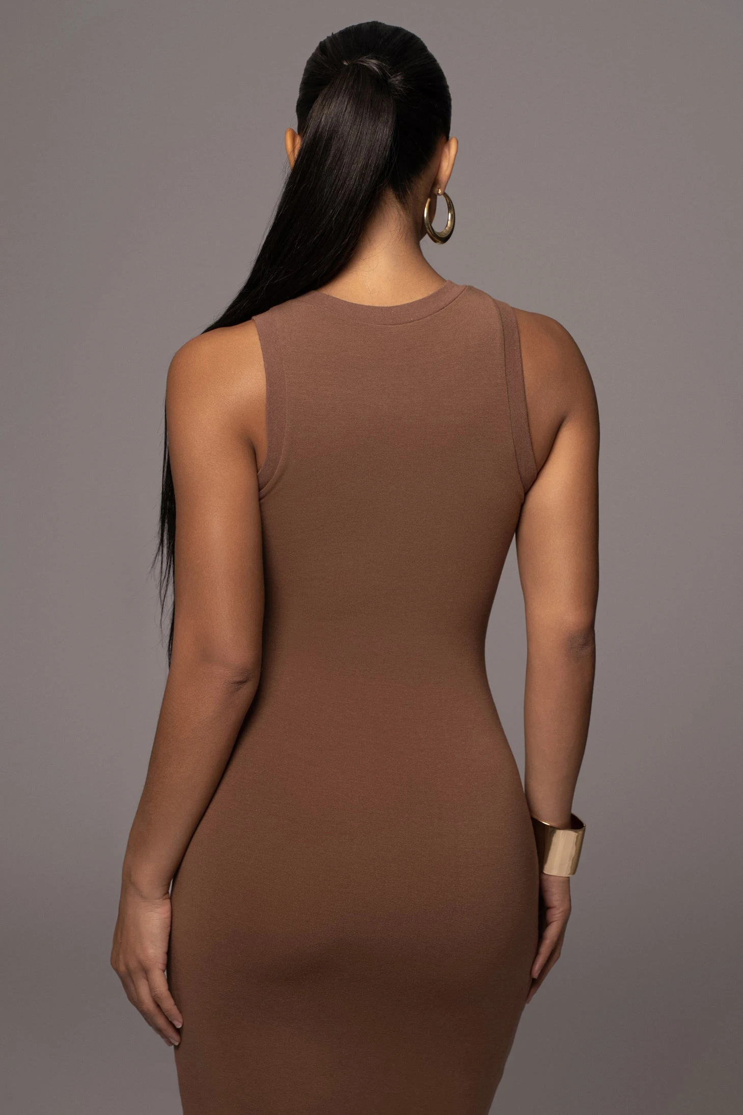 Pecan Jacqui Midi Dress - Image 6