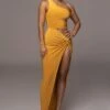 Mustard One Night Only Dress