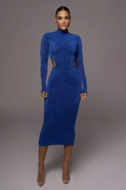 Royal Blue Made For You Dress