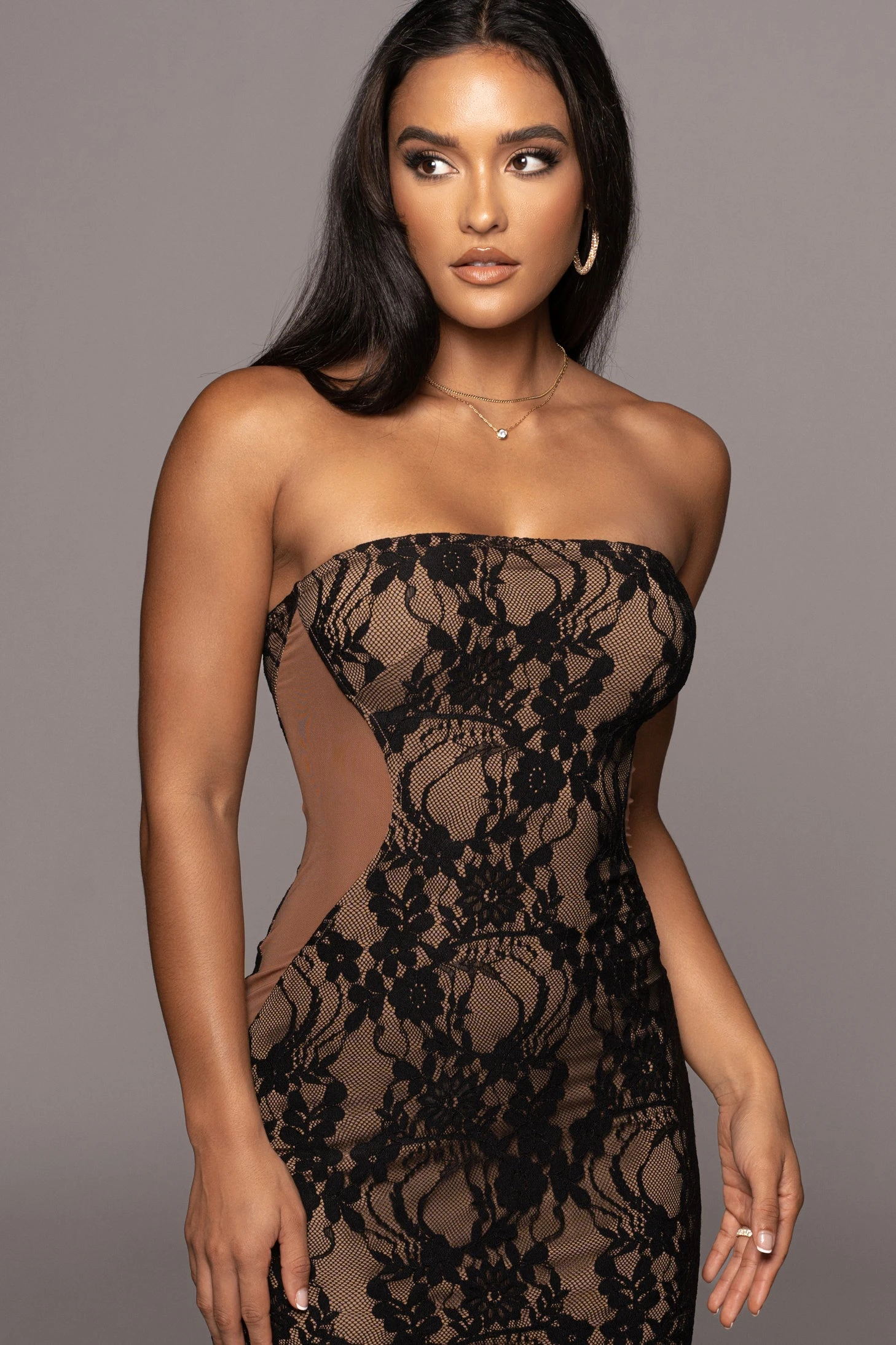 Noir/Tan Easy To Love Dress - Image 5