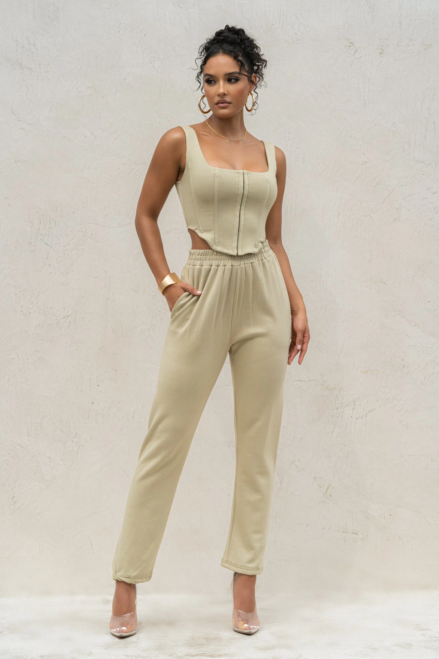 Moss More Than Friends Corset - Image 3