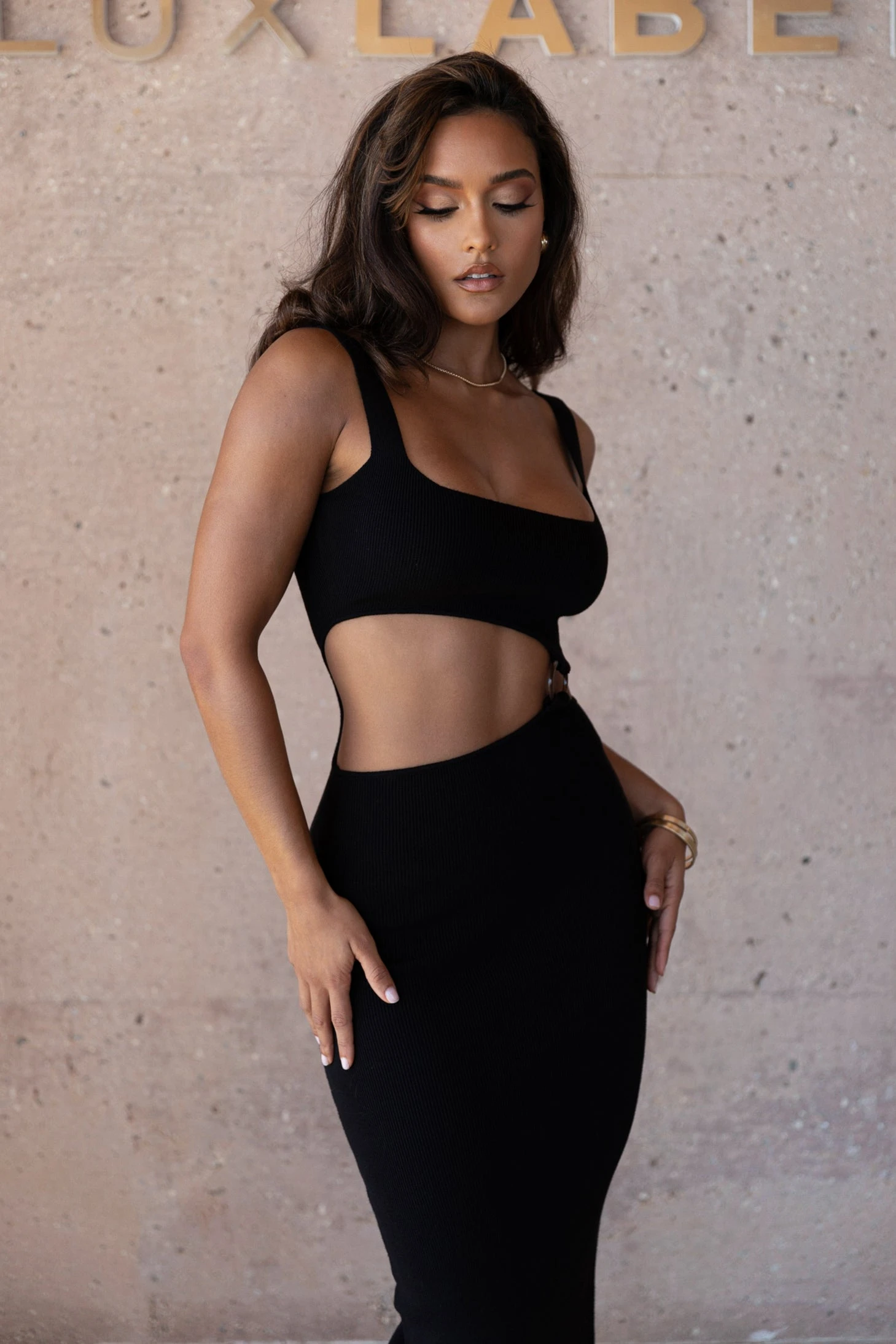 Noir Time After Time Dress - Image 5