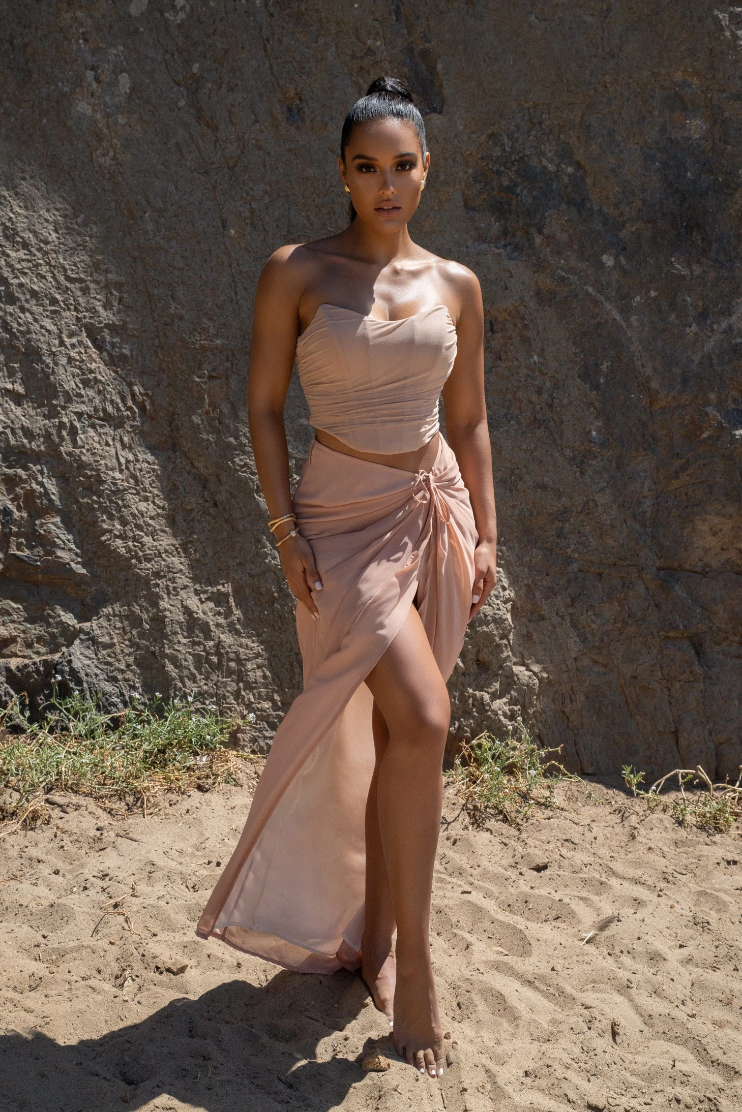 Tan Taste Of Summer Skirt Set - Image 6